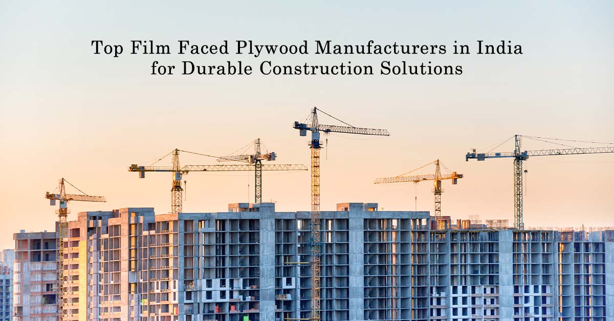 film faced plywood manufacturers in India